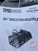 StanForge TMG-SG84 84&rdquo; Skid Steer Rock Skeleton Grapple Attachment, K124