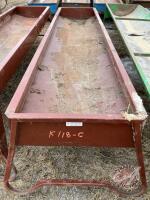 10' Cypress Industries Feed Trough (C), K118