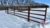 30&rsquo; 5 bar free standing panel