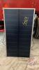 Uni-Solar 64W solar panel mounted on frame