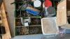 Pallet w/ screws and nails, deck parts, (1500) 1.5&rdquo; blue metal screws - 3