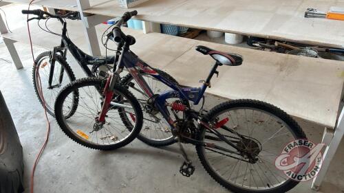 Mountain bikes