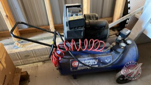 Campbell Hausfeld 5 hp 13 gal portable air compressor