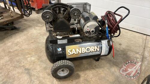Sanborn portable air compressor