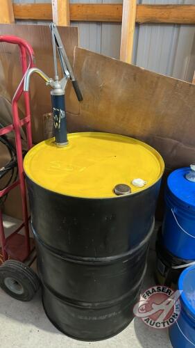 ATD5007 barrel pump w/ empty barrel