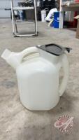 6L poly oil pour jug