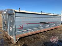 20' Cancade Steel Grain Box, K136