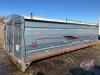 20' Cancade Steel Grain Box, K136