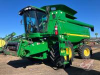 JD 9760STS Bullet rotor SP combine, S/N 721916, K132 **Key and manual in office trailer**