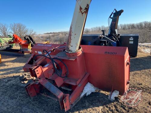 8' FarmKing 960 3pt Snowblower, K134