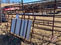 (1) 6' feed panel, (1) 10' feed panel, K60
