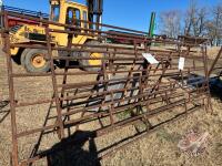 (1) 14' 6 bar panel, (1) 12' 6 bar panel, K51