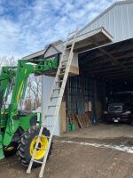 Shop built work platform scaffold & ladder