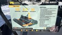 TMG-TSB65, 65" 3pt tractor stone burier, K62
