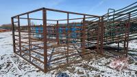 4 Panels with walk through gates used as maternity pen/Box stall, K62