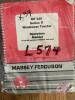 25' MF 220 Series II SP Swather, S/N J220833, K34 **Key and manual in office trailer** - 28