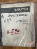 90' Spra-Coupe 7660 High Clearance Sprayer, S/N T1P1013, K83 **Key and manual in office trailer** - 33