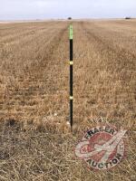 (25) 6' T-Posts with 75 wrap around insulators and 2 electric fence handles (sells as a lot)