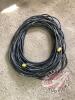 160 ft of 14 gauge tech cable used as an extension cord