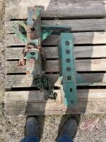 Adjustable Implement hitch parts