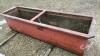 Steel trough - 2