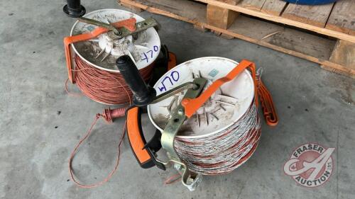 Gallagher electric fence wire reel