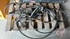 2 hyd cylinders with hoses