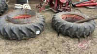 18.4-38 clamp on Duals (as is)