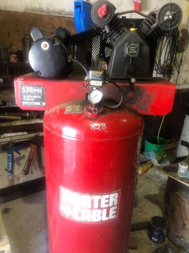 Porter Cable 135psi air compressor