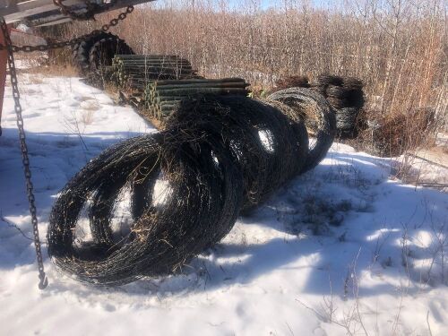 used barbed wire