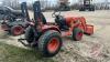 Kubota B2320 HST MFWD tractor, S/N 54963 - 4