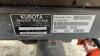 Kubota B2320 HST MFWD tractor, S/N 54963 - 16