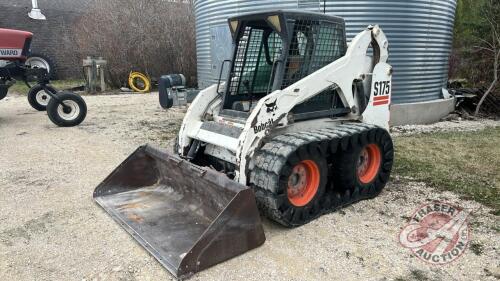 Bobcat S175 Skid steer loader, S/N 525212742