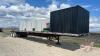 1998, 48&rsquo; Lode King t/a high boy flat deck trailer, VIN: 2LDPF4821WA029367, Owner: Estate of Gilles M Raynaud, Seller: Fraser Auction _____________________