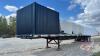 1998, 48&rsquo; Lode King t/a high boy flat deck trailer, VIN: 2LDPF4821WA029367, Owner: Estate of Gilles M Raynaud, Seller: Fraser Auction _____________________ - 2