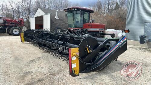 Westward 9352i swather w/ 30&rsquo; MacDon 972 harvest header, S/N 163010