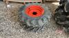 Front and Rear Dynatorque Ag tread tires for Kubota B2320 tractor - 3