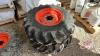 Front and Rear Dynatorque Ag tread tires for Kubota B2320 tractor - 9
