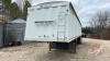 2002, 44&rsquo; Castleton tri-axle hopper bottom grain trailer, SAFETIED, VIN: 2C9B3S3D42S133141, Owner: Estate of Gilles M Raynaud, Seller: Fraser Auction _______________________ - 2
