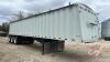 2002, 44&rsquo; Castleton tri-axle hopper bottom grain trailer, SAFETIED, VIN: 2C9B3S3D42S133141, Owner: Estate of Gilles M Raynaud, Seller: Fraser Auction _______________________ - 3