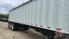 2002, 44&rsquo; Castleton tri-axle hopper bottom grain trailer, SAFETIED, VIN: 2C9B3S3D42S133141, Owner: Estate of Gilles M Raynaud, Seller: Fraser Auction _______________________ - 7