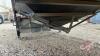 2002, 44&rsquo; Castleton tri-axle hopper bottom grain trailer, SAFETIED, VIN: 2C9B3S3D42S133141, Owner: Estate of Gilles M Raynaud, Seller: Fraser Auction _______________________ - 19