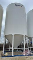 Approx 4500 bus Norstar hopper bottom bin on Dbl skid, (C), S/N 1749 (BINS MUST BE REMOVED BY SEPTEMBER 30th 2025)