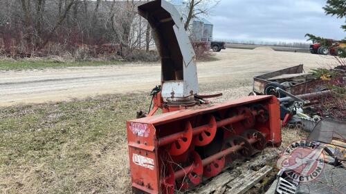 92&rdquo; Inland DA92 3pt snowblower, S/N P1270