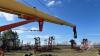 Westfield MK100-61 pto swing hopper auger, S/N 126902 - 8