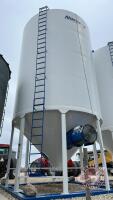Approx 4500 bus Norstar hopper bottom bin on Dbl skid, (D), S/N 1750 (BINS MUST BE REMOVED BY SEPTEMBER 30th 2025)