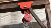 Shop built A frame hoist - 4
