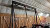 Shop built A frame hoist - 5
