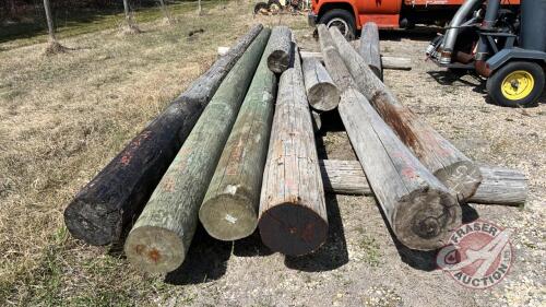 Lot of poles