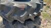Used 18.4-26 imp tire on black 8 bolt rim - 2